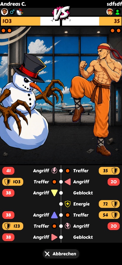 Prügelpause gameplay screen 2